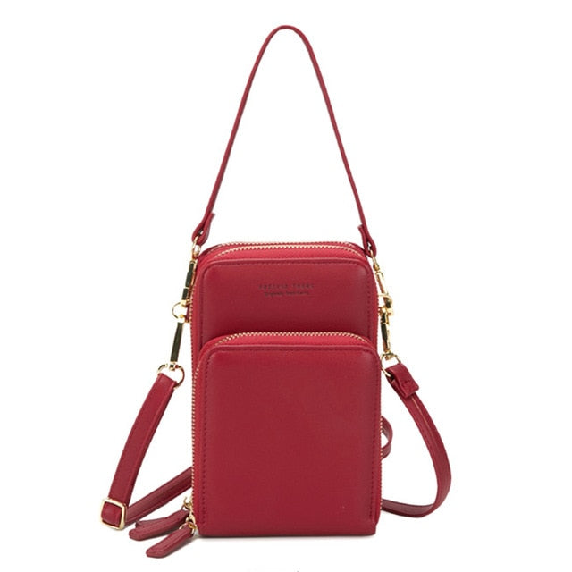 Mini Crossbody Shoulder Bags Women Multi-functional Touchable Cell Phone Pocket Card Purse Ladies Small Bag Female Messenger Bag Mini Crossbody Shoulder Bags Women Multi-functional Touchable Cell Phone Pocket Card Purse Ladies Small Bag Female Messenger Bag